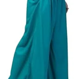 Women's Rayon Comfortable Green Colour Palazzo-picture-51