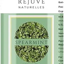 Rejuve Naturelles Premium Spearmint Tea | Freshly Packed And Natural Herbal Tea For Pcos,Pcod | Caffeine-Free | Premium Pet Jar (100 Gram)-picture-15