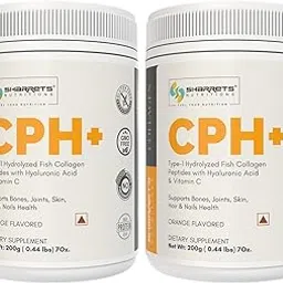 Sharrets CPH+ 200g x 2, Orange Flavored- Fish Collagen Powder with Hyaluronic Acid & Vitamin C - Joint Health and Beauty Supplement.-image-68