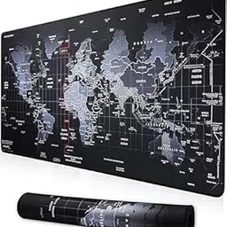 LAXEVIE Gaming Mouse Pad, Large Mouse Pad Size Thickness 0.1inches,Premium-Textured Non-Slip & Waterproof Computer Mousepad with Stitched Edges for Gaming,Office & Home-80x30-picture-62