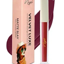 Neyah Velvet Luxe Non-Transfer Lipstick – Enriched with Moringa Oil & Vitamin E (101 ALLRE)-picture-49