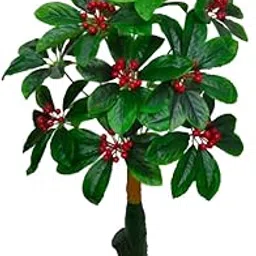 Kaykon Artificial Plant Cherry Tree Without Pot Indoor for Home Decor - 3 Feet-image-49