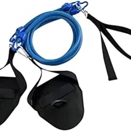 THE STYLE SUTRA® Swimming Arm Strength Trainer Women Men Dryland Cord Swim Training Belt Blue | Sporting Goods | Water Sports | Swimming | Training Aids-image-34