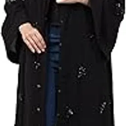 All over Star embroidery bell sleeve Abaya-picture-22