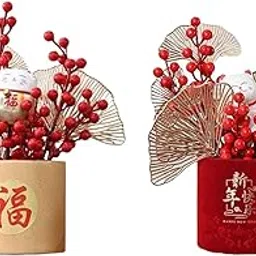 ATORSE 2X Flower Basket Ornament Table Centerpiece Flower Arrangement Style B|Home & Garden|Home Dacor|Floral Dacor image 1