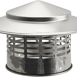ATORSE Cap Ducting Pipe Outdoor Easy Install Flue Cap Fireplace Chimney Cap Outside Inner Dia 110mm-picture-19