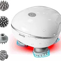 SOVELY Electric Head, Scalp Massager, Advance Red Light Therapy for Boost Growth Fall Control Therapy, 3 Speed Mode, Portable,Scalp Scratcher Body Massage for Growth,Deep Clean & Stress Relaxation-image-35