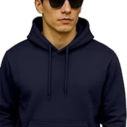 ftx Men Solid Regular Fit Full Sleeve Hoodie with Kangaroo Pocket Fleece Multicolor Sweatshirt-picture-10