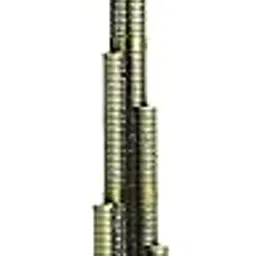 APEROL DESIGN Dubai Burj Khalifa Tower Miniature, Dubai City Landmark, Souvenir, Model, Replica, Monuments, Decorative Showpiece for Home, Antique Finish (22Cm)-picture-13