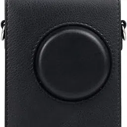 ZENKO Protective Camera Case for Instant Mini EVO Vertical PU Leather Bag with Adjustable Shoulder Strap-Black-picture-29