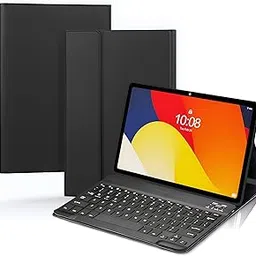 ProElite Keyboard case for Moto Pad 60 Pro 12.7 inch 2025, Magnetic Detachable Wireless Bluetooth Keyboard Moto Pad 60 Pro 12.7 inch 2025, Black-image-27