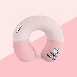 miniso Care Bears Collection Memory Foam U-Shaped Neck Pillow (Pink)-picture-18