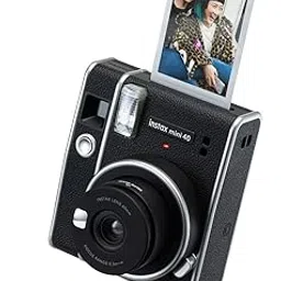 Fujifilm Instax Mini 40 Instant Film Camera, Black, Compact-image-44