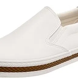 shoppi Women's Fashion Slip on Shoes Casual Low-Top Sneakers Flat Walking Loafer Shoes-picture-15