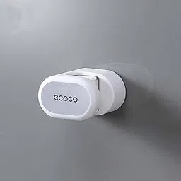 TGOPIT Mop Holder Self Adhesive Hooks, Broom Holder Wall Plastic Waterproof for Bathroom & Kitchen Garage, Multipurpose Single Mop Handle Broom Holder Clips(1Pcs-Multicolour)-picture-51