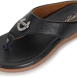 ortho joy Fancy Sandal For Women || Orthopedic Women's Fancy Slipper || doctor Footwear for women|-picture-13