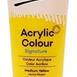 Mont Marte Signature Acrylic Colour 75ml (2.54oz) - Medium Yellow-picture-23