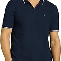 louis philippe Men's Solid Slim Fit T-Shirt-picture-43