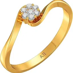 Women 22Kt Ornate Gold Ring, Size_17-image-54