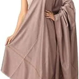 manra Women Ladies Kashmiri Wool Solid Plain Warm and Soft Shawl [SIZE:40X80 Inches]-picture-26