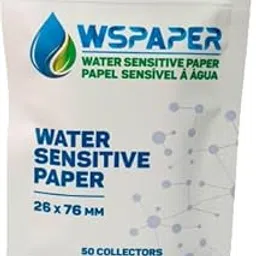 Water Sensitive Paper (WSP) for Sprayer Calibration - 50 Sheets per Pack - Minimize Waste and Ensure Even Distribution of Droplets-image-19