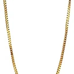 elegantdream Tradition Gold Chain 30 Inch Long One Gram Gold Plated Simple Designer Jewellery (Ranjani) Medium Thick.-picture-12