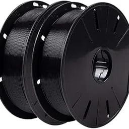 Tesseract Premium PLA + 1.75mm 3D Printing Filament | Dimensional Accuracy +/- 0.03mm | Compatible with Most FDM Printers | 1 KG 3D Printer Filament - PLA Black (Quantity 2)-picture-12