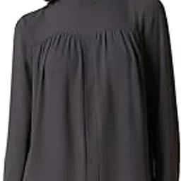 allen solly Women's Polyester Solid Regular Fit Blouse-picture-23