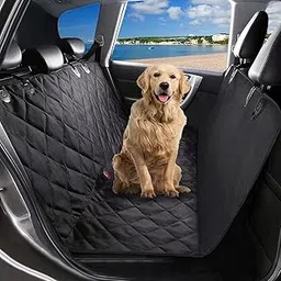 petnice Polyvinyl Chloride Dog Car Seat Covers, Waterproof Scratch Proof Nonslip Pet Back Cover, Travel Hammock With Anchors For Cars Trucks Suv, Boot Liner, Black-picture-28