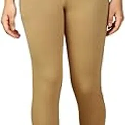 pynk Women's Solid Premium Cotton Lycra Kurtipant with Side Pocket | Elastic Waist Full Length Women Kurtipant | Free Size-picture-30