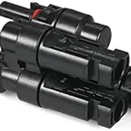 Ubersweet® 1 Pair Y Branch Connectors Solar Energy Panel Adaptor 1 Male to 2 Female(MFF) and 1 Female to 2 Male(FMM)/||-image-42