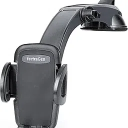 Car Mobile Phone Holder for Dashboard | Flexible Arm | One Handed Operation | 360 Degree | Strong Suction Cup | Non Windshield Blocking-picture-37