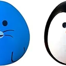 Brainytots Balancing Wobbler Rolly Polly Toy for Kids | Tummy Time Fun, Core Strength & Cognitive Development | Non-Toxic Colors | Black & White or Blue-picture-38