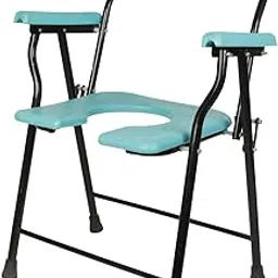 SONVI SURGICAL commode chair for old and physically challenged person (Color-Light Green)-picture-26