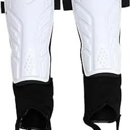 JAZZY PEARLS® 2X Soccer Shin Guards Accessories Gear Soccer Equipment for Women Men Adults White-Sporting Goods-Team Sports-Soccer-Clothing, Shoes & Accessories-Protective Gear-2 Football Shin Pads-image-21