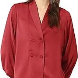 u.s. polo assn. Women's Solid Relaxed Fit Shirt-picture-38