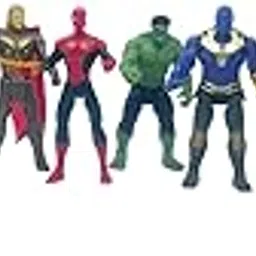 Trocshop Superhero Action Figure Toys for Kids New Figurine, Set of 10 Figures Toys for Kids-picture-33