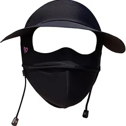 enakshi (label) Enakshi® Face Mask with Brim Reusable Portable Face Covering for Beach Travel Outdoor black|Clothing, Shoes & Accessories | Costumes, Reenactment, Theater | Accessories | Masks & Eye Masks-picture-43