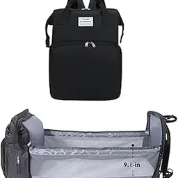 SPIXFOX Elegant Diaper Bag for Mothers for Travel 24L | Maternity Bag for Newborn Baby | Mothers Travelling Bag | Multipocket Water Resistant Baby Bag.-image-25