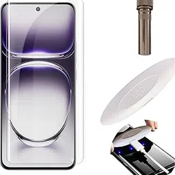 Adavnced Glue UV Curved Tempered Glass for Oppo F27 Pro, F27 Pro Plus 5G | With HD clearity full curved edge protection and Installation Kit-picture-10