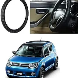 Anti Skid Hand Stitched Car Steering Wheel Cover for Maruti IGNIS-picture-12
