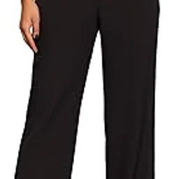 Lycra Trouser for Women - Straight Fit Ankle Length Formal Pant for Office & Casual Wear, Classy Solid Pattern & Plain Design, Comfortable & Stretchable-image-17
