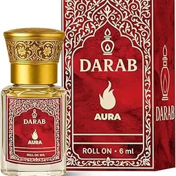 DARAB Aura Attar | Long Lasting Alcohol-Free Perfume Oil for Men & Women | Sweet & Warm Fragrance-picture-23