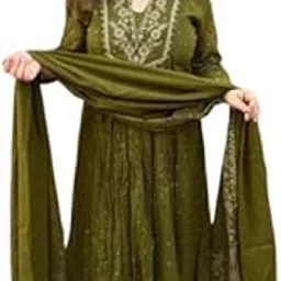 Priyanka Creation Women’s Cotton Printed Kurta Set with Pant & Dupatta, Elegant & Festive Ethnic Suit, Soft Fabric, Comfortable Fit (M, L, XL, XXL)-picture-46