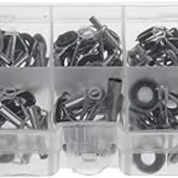 enakshi (label) Enakshi 80pcs Stainless Steel Fishing Rod Tip Ring Eye Guide Repair Set Kit with Box|Collectibles-picture-49