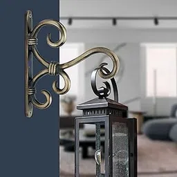 (RES)Metal Wall Hook Hanging Plant Bracket | Decorative Straight Plant Hanger for Pots Bird Feeders Planters, Lanterns, Cotton Wind Chimes Indoor and Outdoor Hanger (Pzck Of 1, Antique 23)-image-66