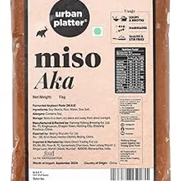 Urban Platter Aka Miso Paste, 1kg (Dark Miso | Fermented Soybean Paste | Preservative-Free | Deep Umami Flavor)-image-54