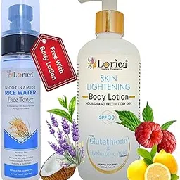 Lorica Skin Lightening Body Lotion | Glutathione, Hyaluronic Acid, Kojic Acid, SPF - 30 | Smooth and Supple Skin | Superior Hydration & Nourishment | Non Greasy | All Skin Types (250 ml)-picture-15