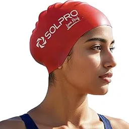 Solpro Luna Reef Unisex Swimming Cap|for Men,Women,Boys,Girls,Athletes,Swimmers|for Training,Competition in Swimming Pool,Water Sport,Beach,Water Park & Activties|One Size Fits All-picture-20