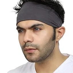 Multifunctional Sweat Wicking Cotton Foldable Headband for Men & Women by BISMAADH-picture-16